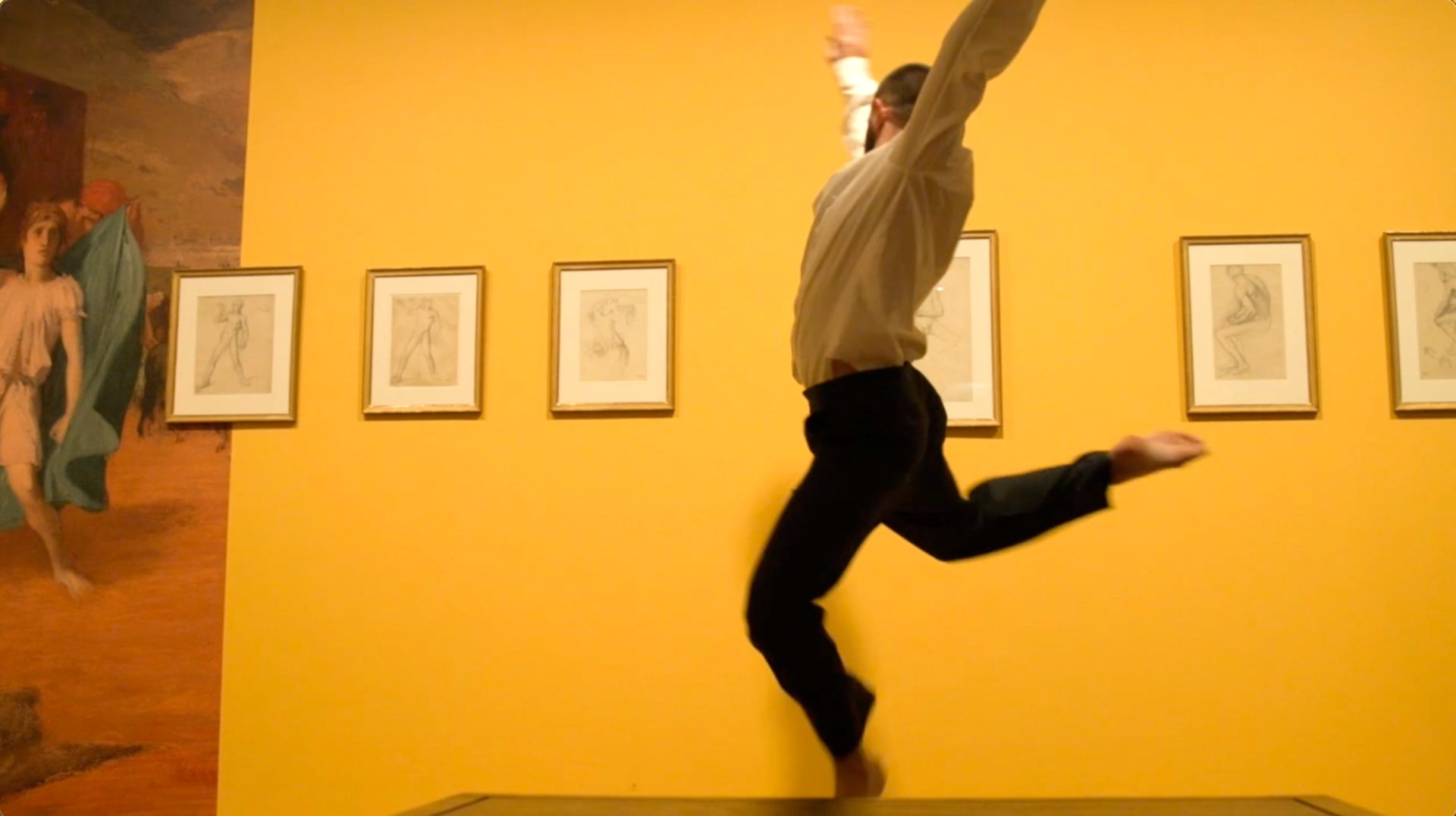 danseur au musée MUMA