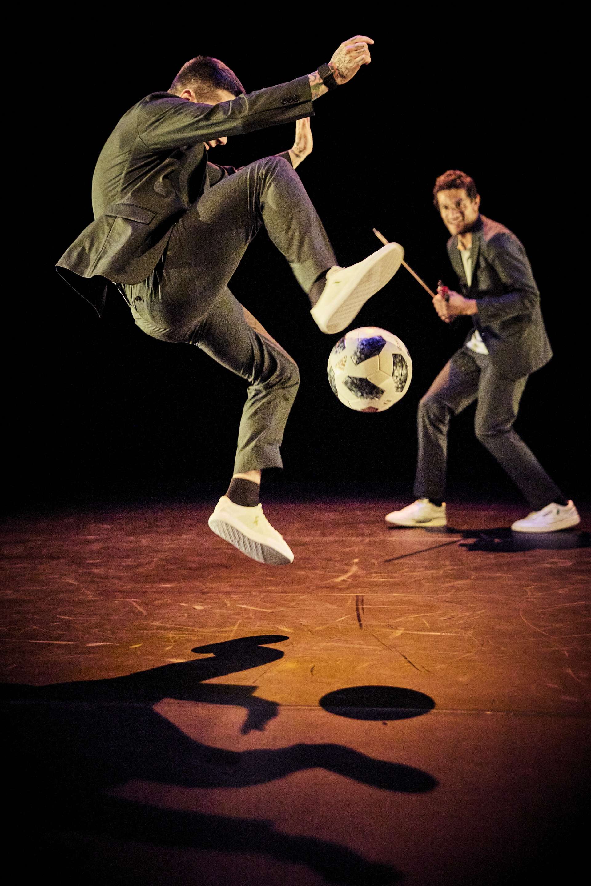 UP foot freestyle violon